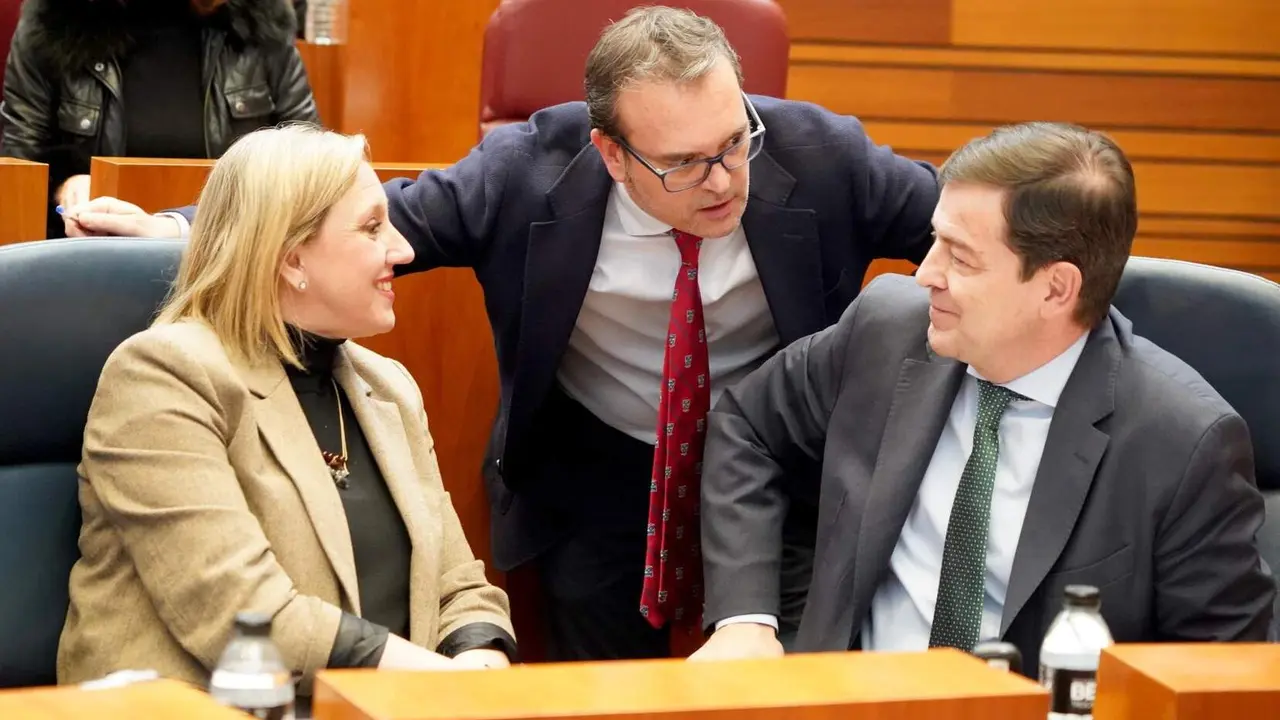 Votación del debate de totalidad del Proyecto de Ley de Presupuestos Generales de la Comunidad de Castilla y León para 2026. Fotos: Leticia Pérez
