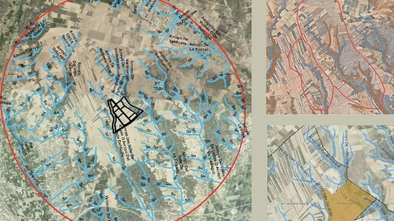 Imagen del proyecto de macrovertedero, que ocupará 140 hectáreas.