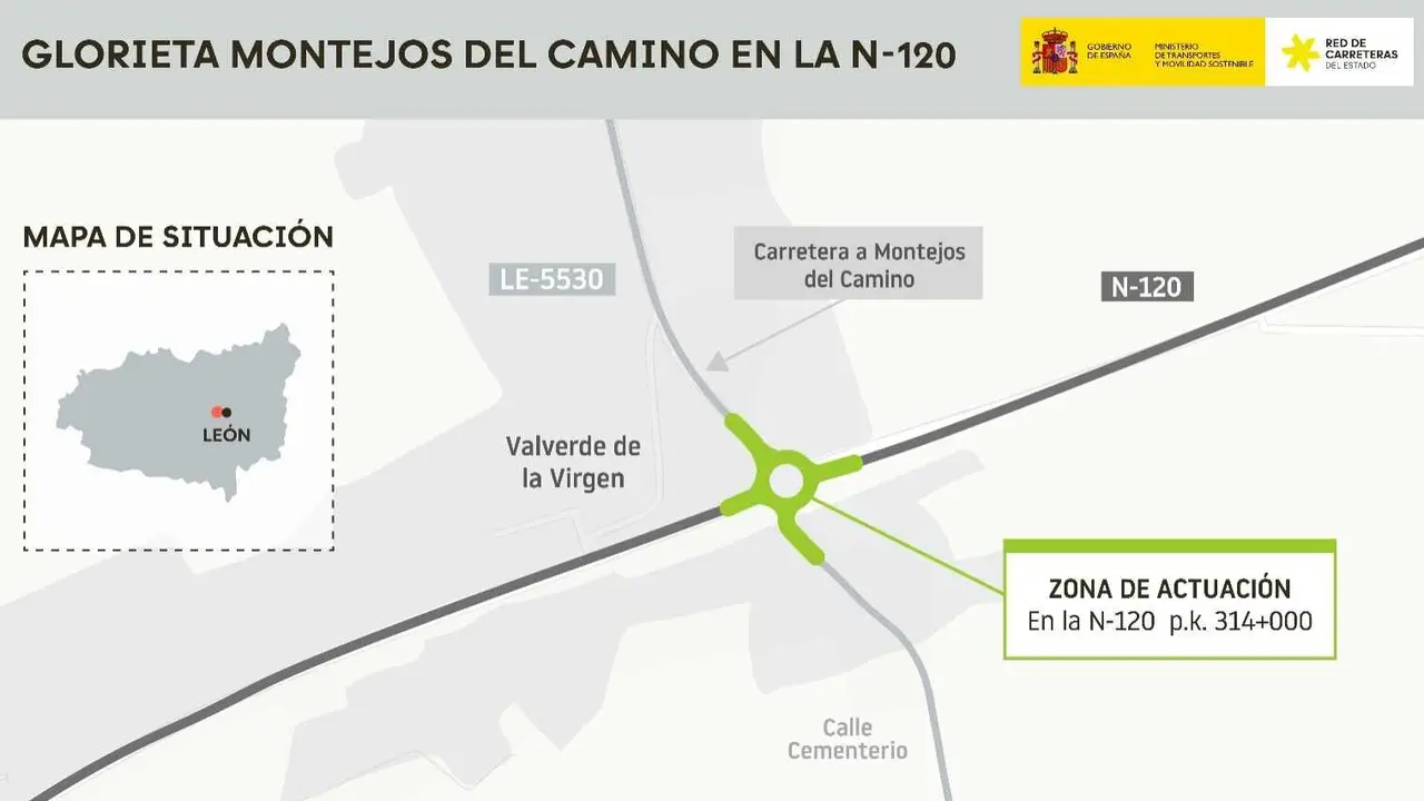 Imagen del proyecto de ejecución de la rotonda.