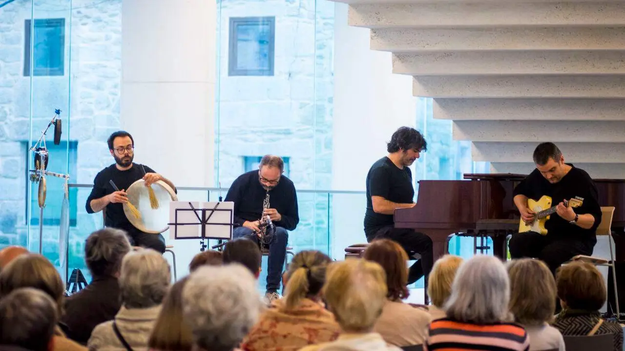El cuarteto ECCOS. Foto: Miguel Estima