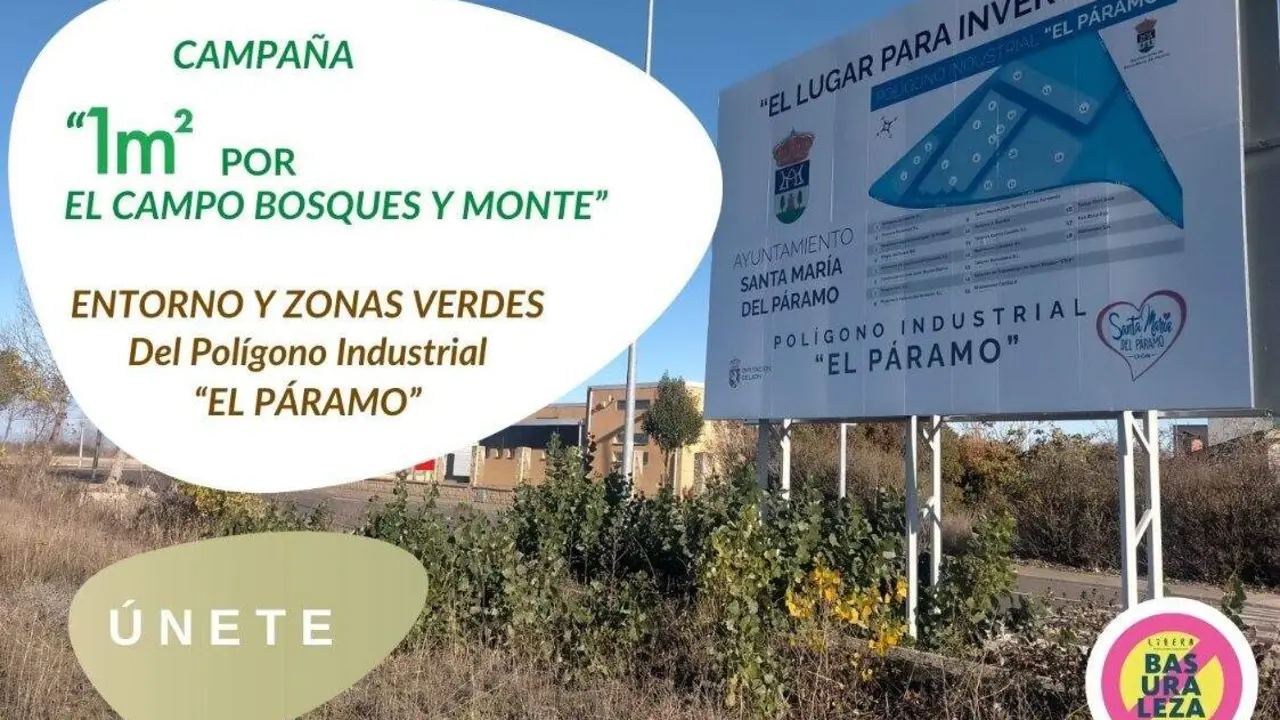El Ayuntamiento de Santa María del Páramo programa una nueva Jornada-Hacendera de limpieza en el polígono industrial