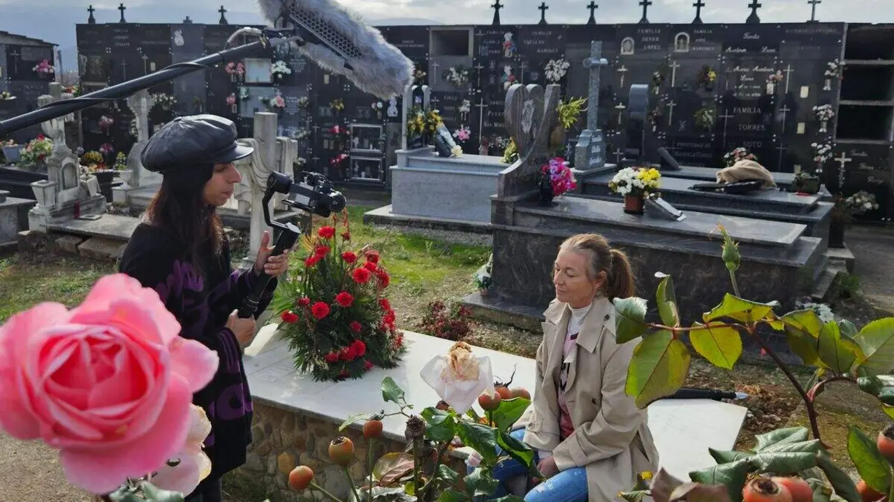 Rodaje del audiovisual ‘Sacrificio’, de la berciana Tatyana Galán.