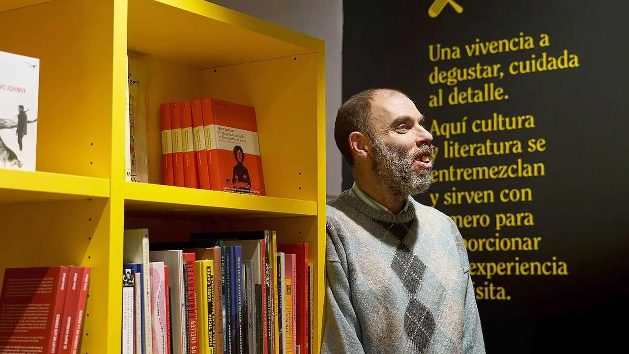 David Lera, de la librería Literatessen.