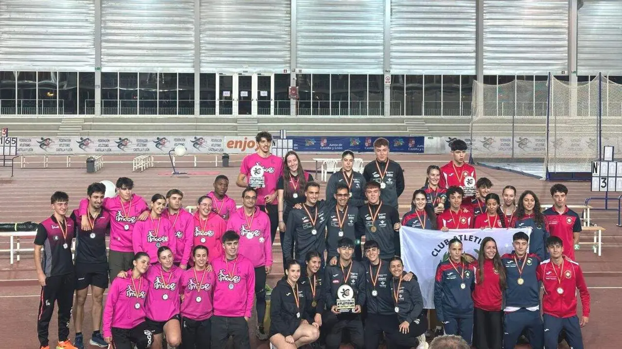 El Club Sprint Atletismo León revalida su título de campeón de clubes mixtos en pista cubierta.