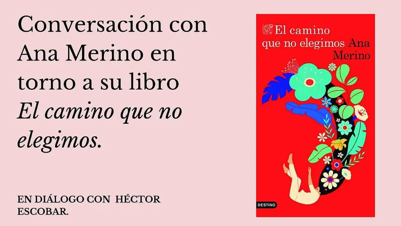 Imagen parcial del cartel de la cita promocional de Ana Merino en San Feliz de Torío.