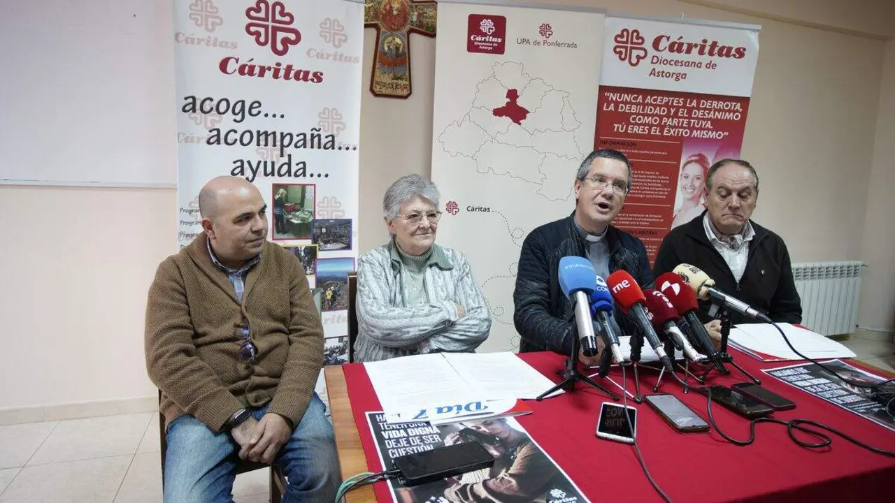 Presentación Campaña de Navidad de Cáritas Diocesana de Astorga.