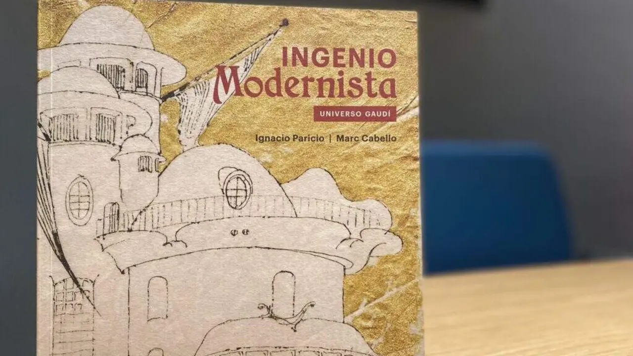 Portada del libro 'Ingenio Modernista' que se presenta el martes en Botines.
