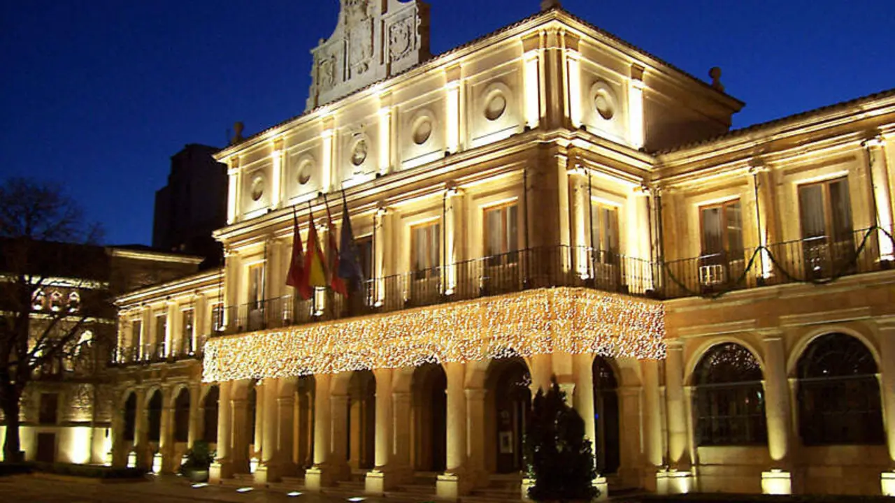 Casa Consistorial de León en la plaza de San Marcelo.