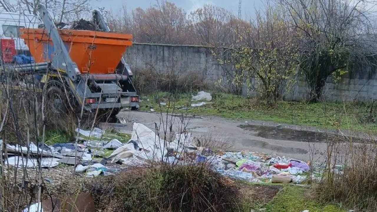 Uno de los vertederos ilegales intervenidos en Ponferrada. Foto: Ayto. Ponferrada
