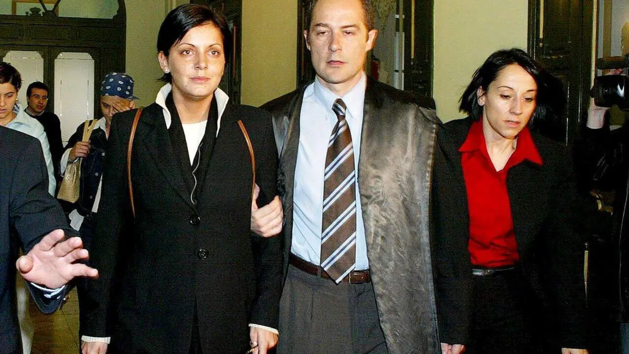 Nevenka Fernández junto a su abogado