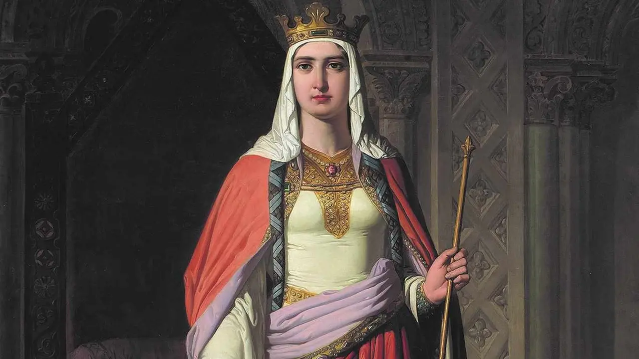 Imagen parcial de la portada del libro 'Urraca, emperatriz'.