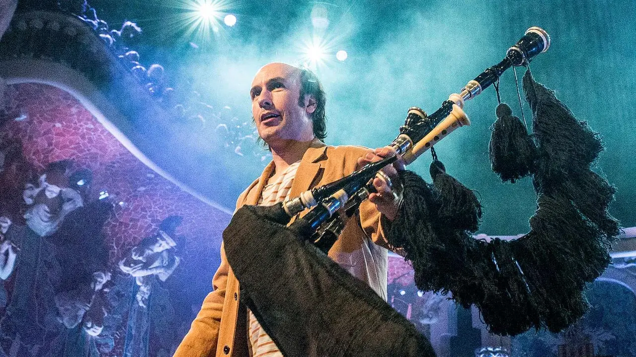 Carlos N&uacute;&ntilde;ez, durante uno de sus conciertos. Fotograf&iacute;a de Xavier-Mercade