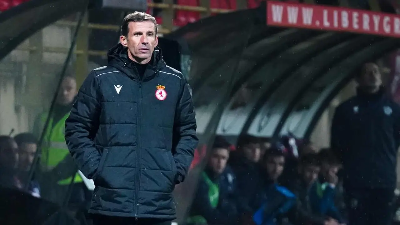 Ziganda, durante el partido de este viernes.