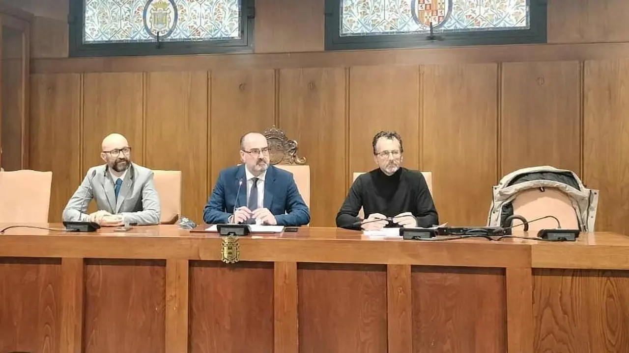 Junta local seguridad para Navidad en el Ayuntamiento de Ponferrada.