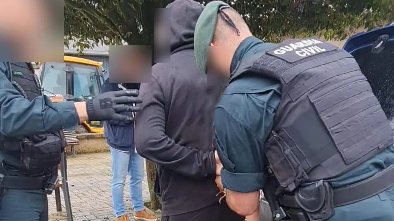 Momento de la detención