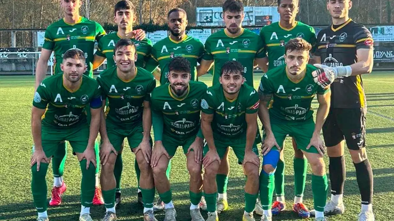 Alineación inicial del Atlético Astorga.