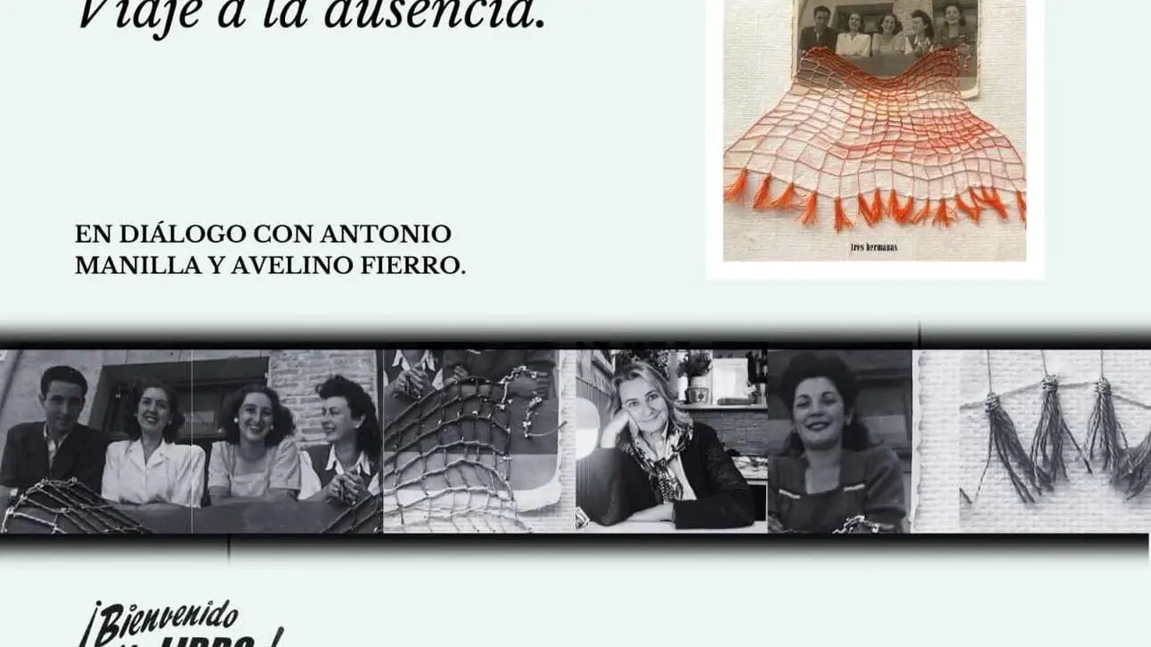 Cartel sobre la presentaci&oacute;n del libro de Almudena Solana en San Feliz de Tor&iacute;o.