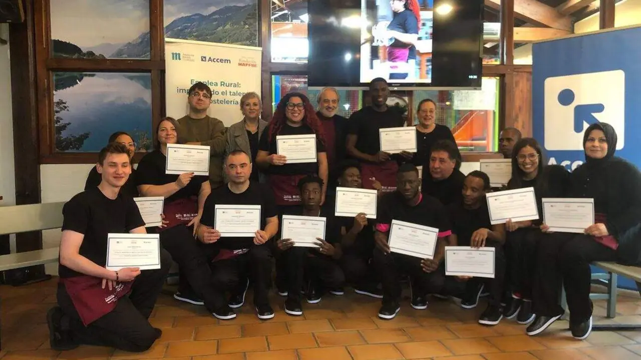 Clausura del programa Emplea Rural en Valencia de Don Juan. Foto: PSOE