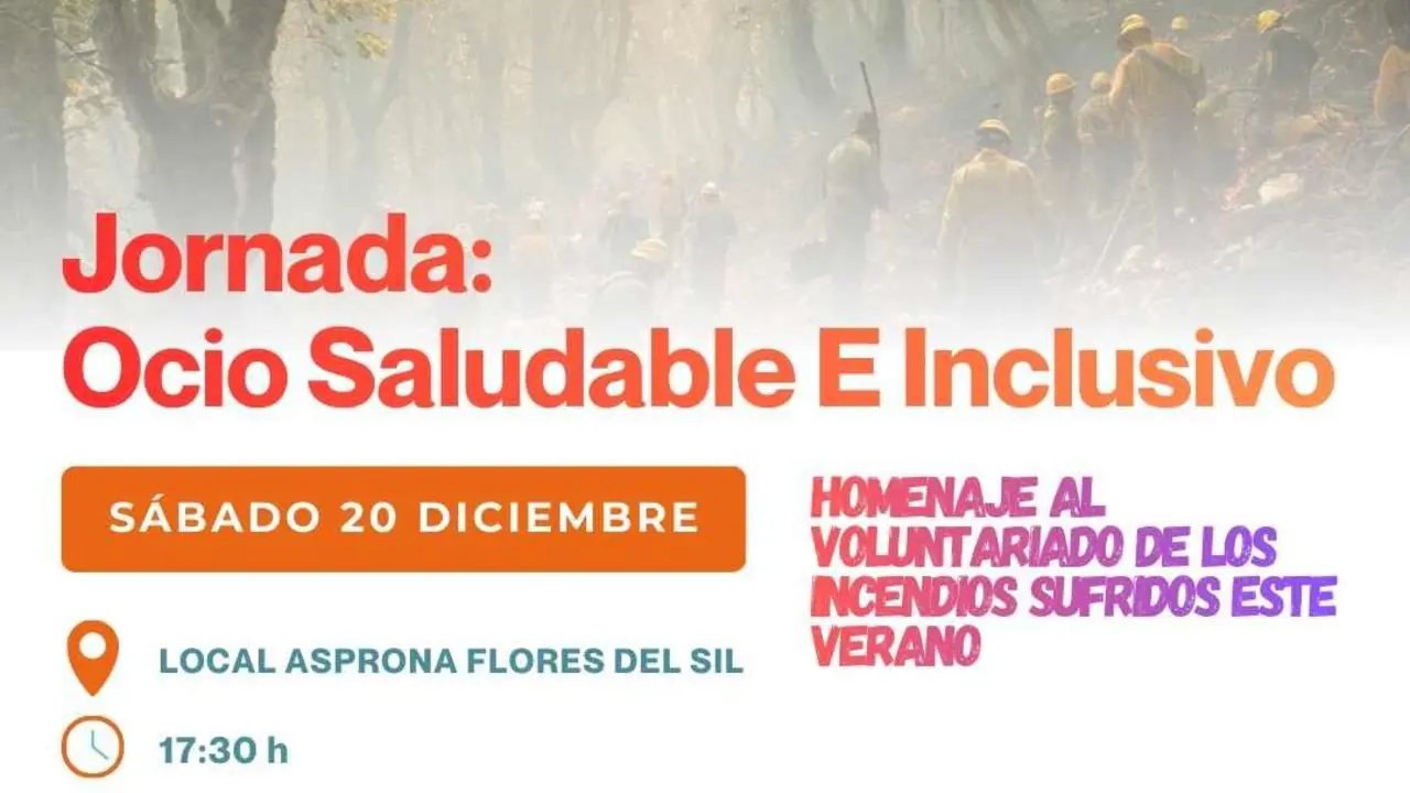 Cartel promocional de la actividad.