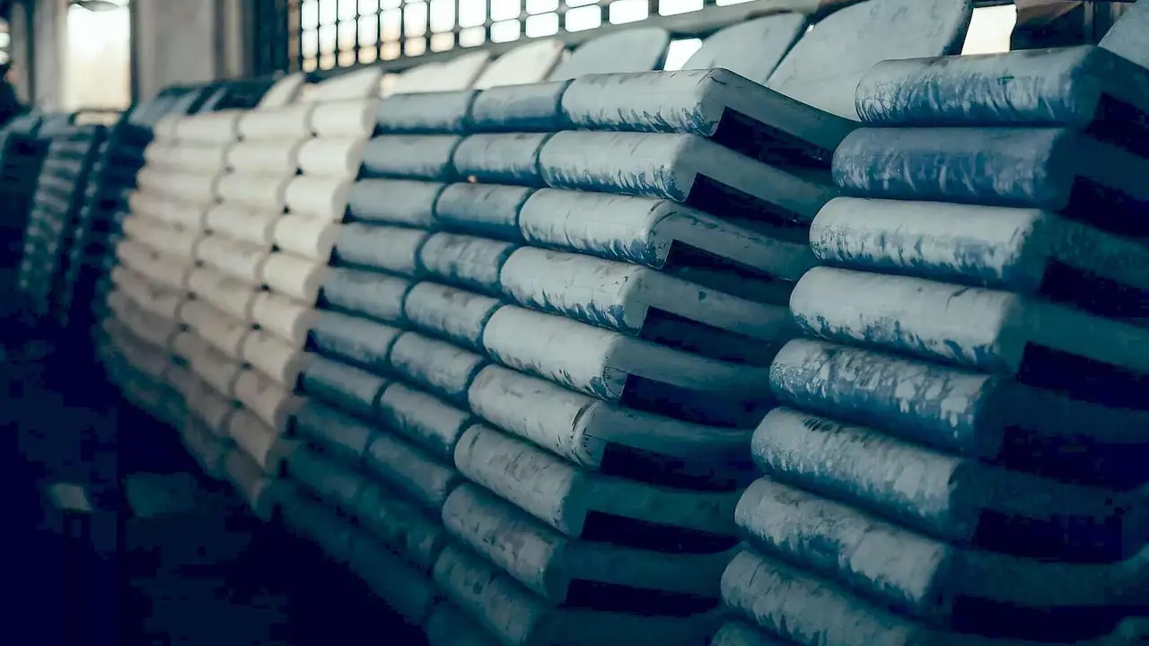 Imagen de los viejos asientos del estadio Reino de Le&oacute;n apilados en las instalaciones del recinto deportivo.