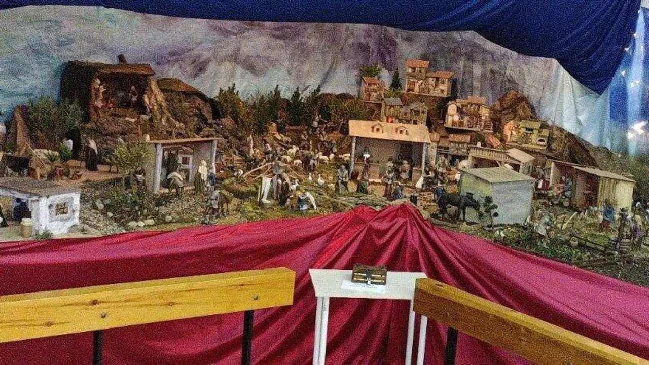 Bel&eacute;n de Junta Vecinal de Montejos del Camino.