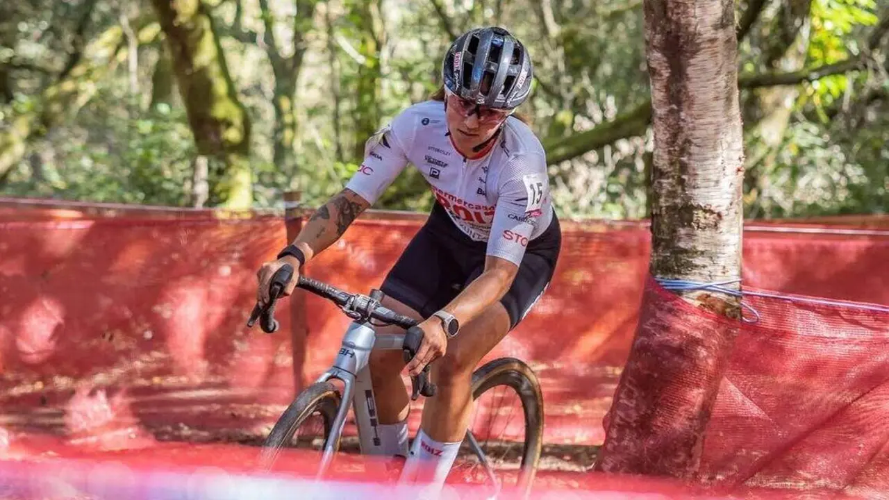 La ciclista Tamara Seijas.