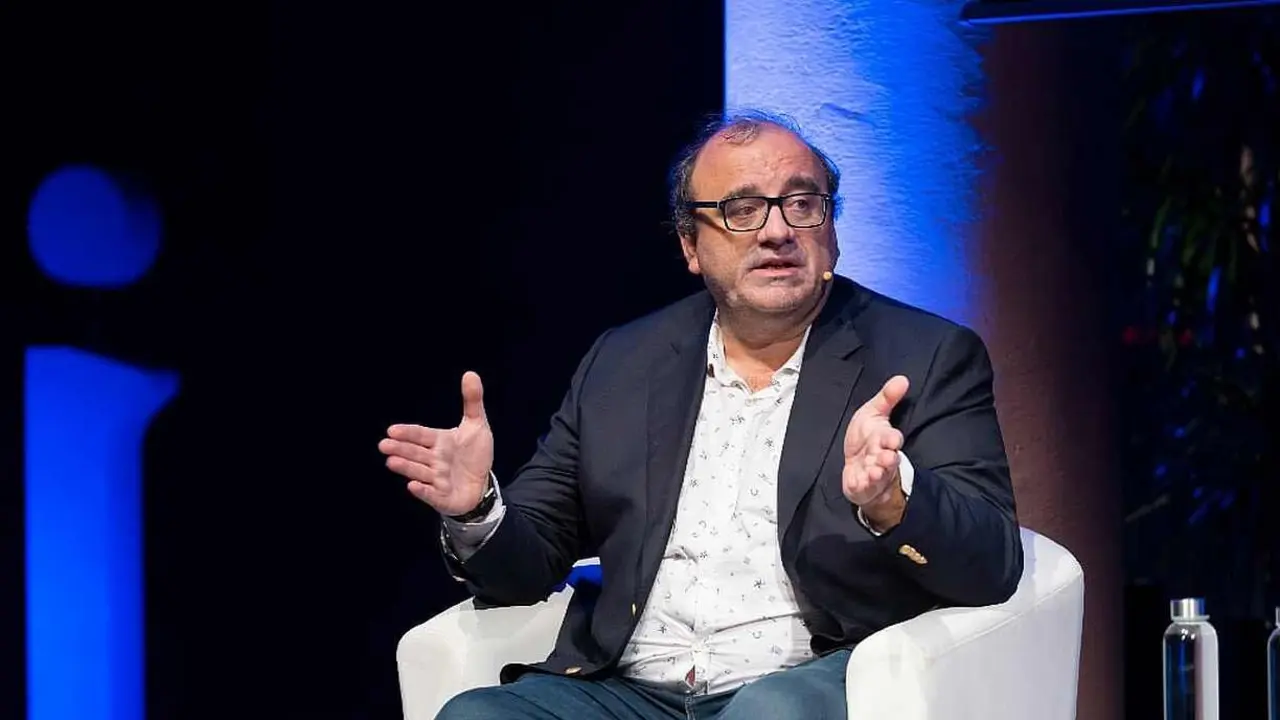 Antonio Turiel, durante una conferencia.