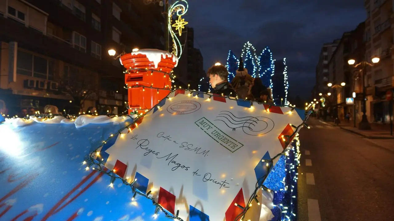 Cabalgata del Mago Chalupa este domingo en Ponferrada. Foto cedida por El Bierzo Digital - Quinito