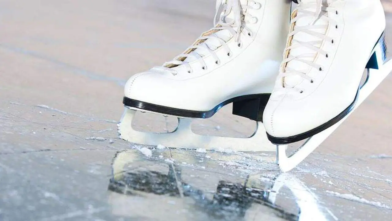 patines sobre hielo