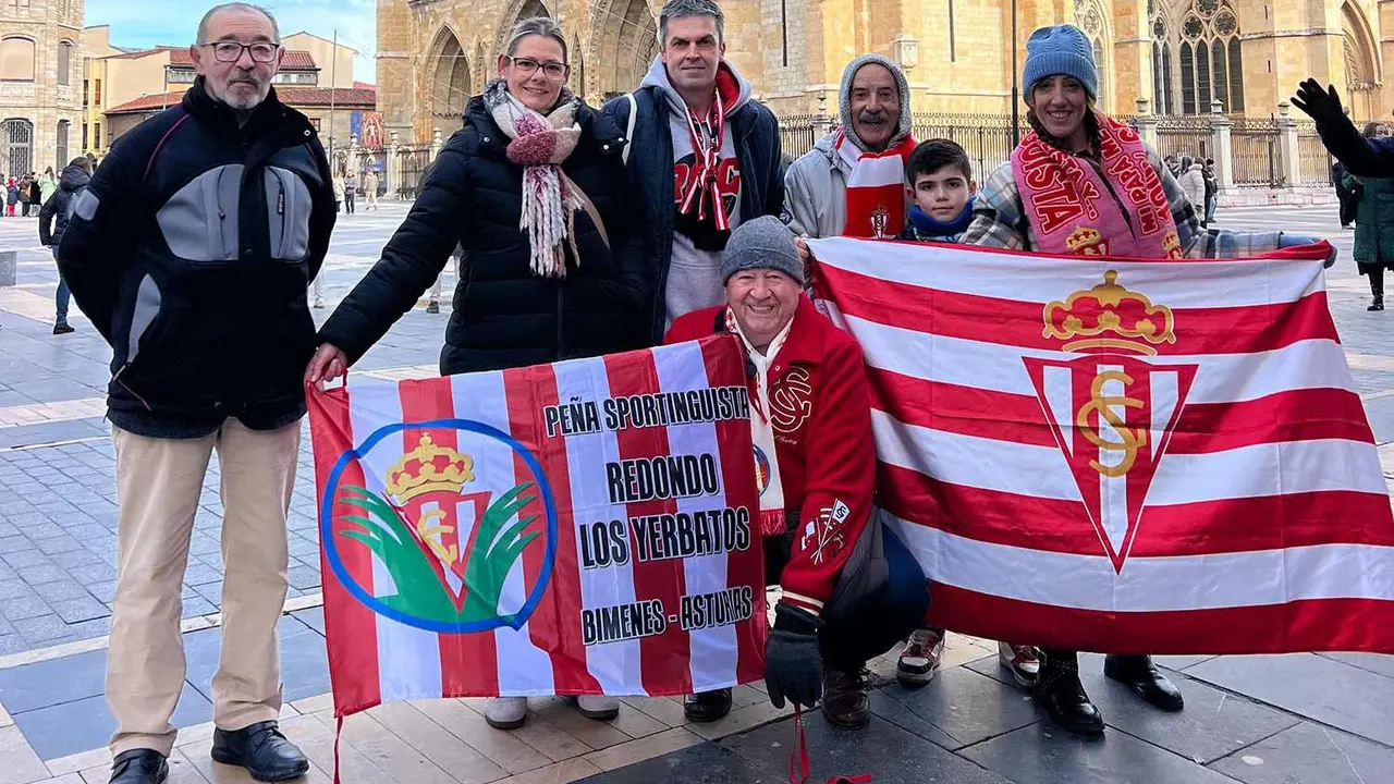 Hoy s&aacute;bado ya es d&iacute;a de f&uacute;tbol grande para el sportinguismo (y para el culturalismo). Desde primera hora, miles de aficionados se han dejado ver por las calles de Le&oacute;n.
