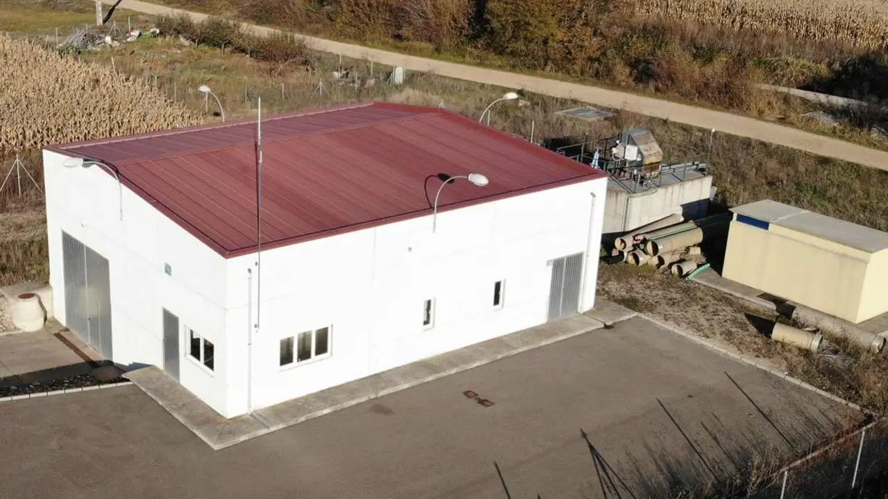 Imagen de una estaci&oacute;n de bombeo.