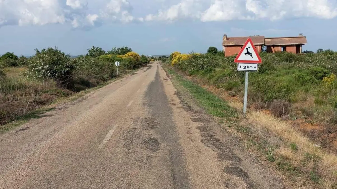 Imagen de la LE-5523, en Antimio de Arriba.