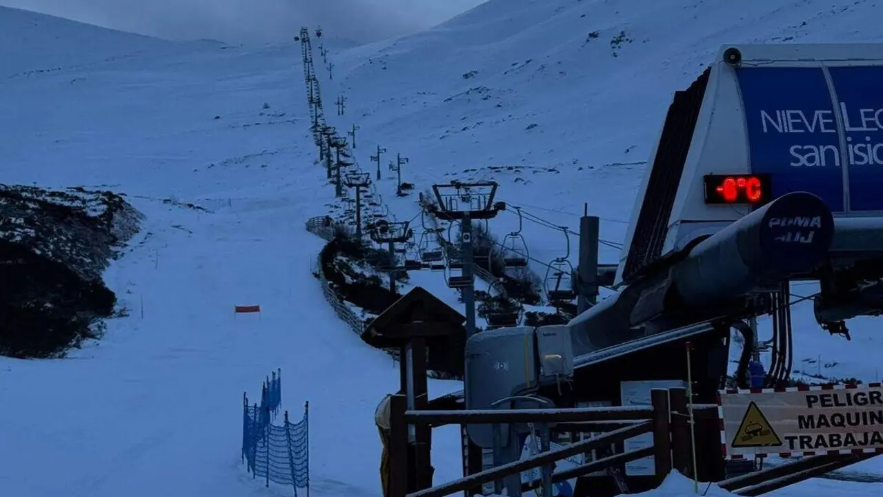 La estaci&oacute;n de San Isidro en una imagen de archivo de esta temporada.