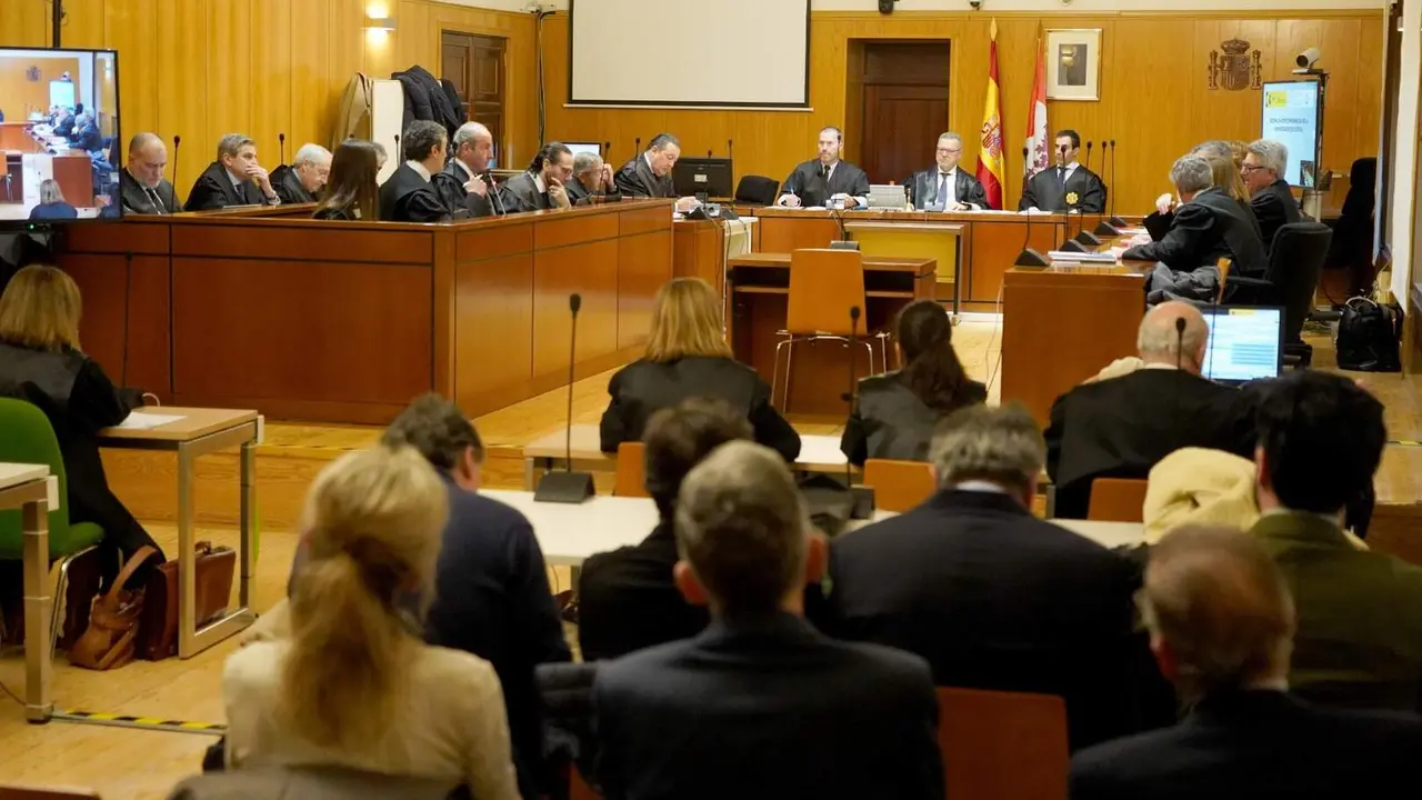 &Uacute;ltima jornada del juicio de la &lsquo;trama e&oacute;lica&rsquo;. Foto: Leticia P&eacute;rez.