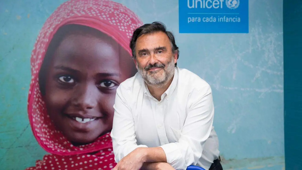 Jos&eacute; Mar&iacute;a Vera, director Ejecutivo de UNICEF Espa&ntilde;a.