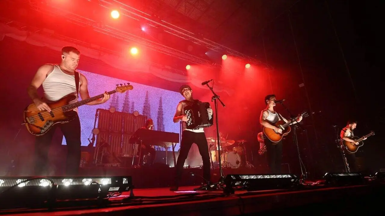 Un concierto de La M.O.D.A.. Foto: R. Ord&oacute;&ntilde;ez.