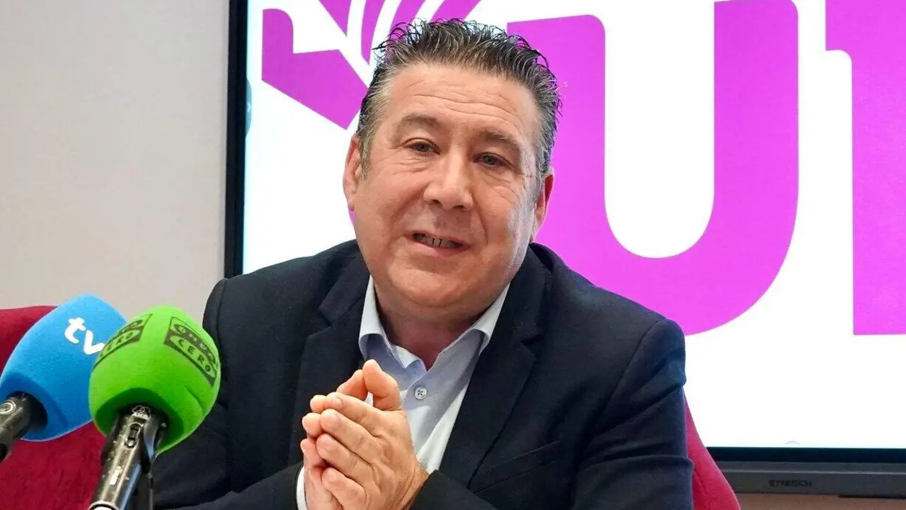 El vicesecretario general  de Uni&oacute;n del Pueblo Leon&eacute;s, Luis Mariano Santos. Foto: Campillo.