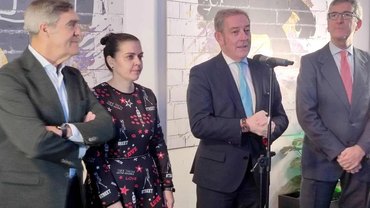 Representantes de la C&aacute;mara de Comercio durante la I Edici&oacute;n del Demo Day Impulsa Startup en Le&oacute;n.