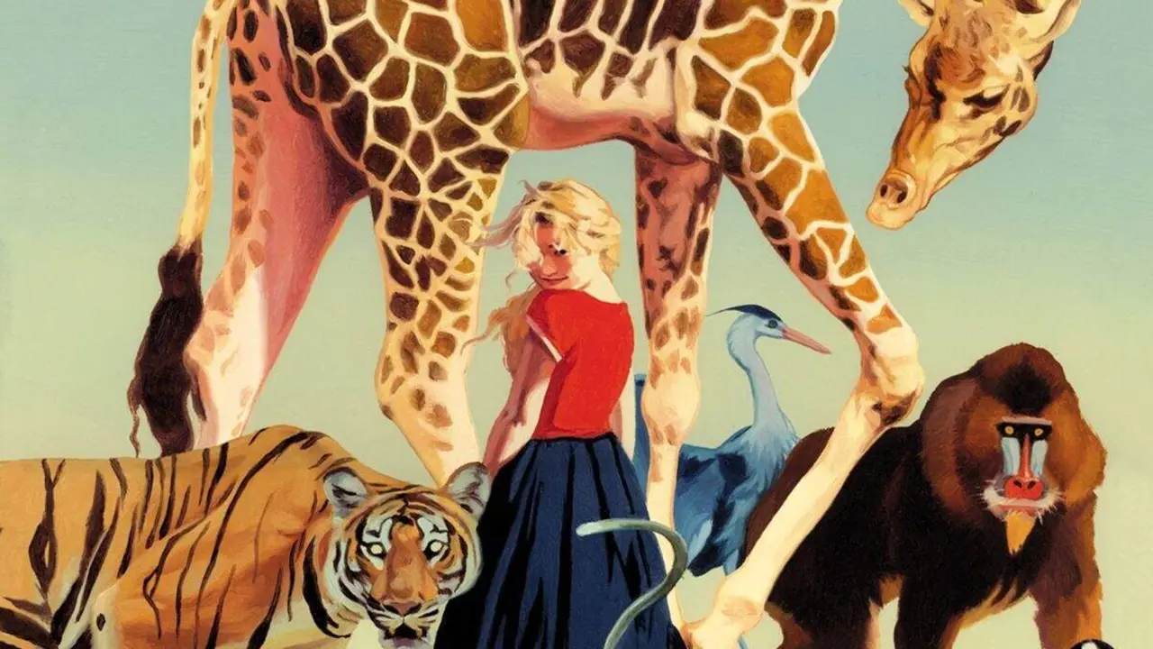 Fragmento de la portada del libro 'La catastr&oacute;fica visita al zoo'.