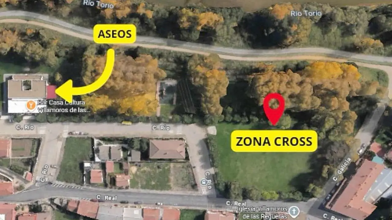 Imagen de la zona en la que tendr&aacute; lugar el cross.