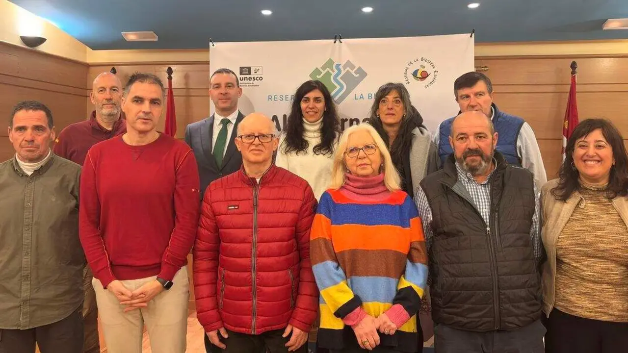 El nuevo patronato y la gestora de la Reserva de la Biosfera de Alto Bernesga.