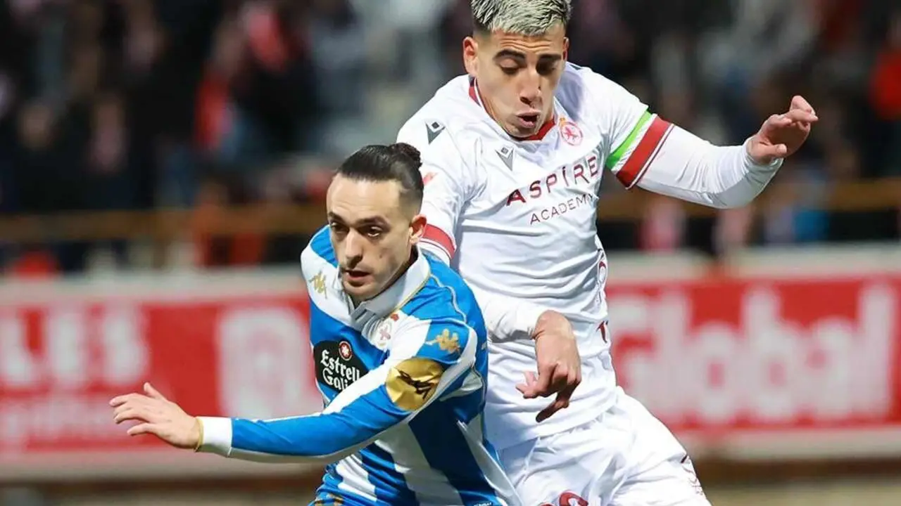 Thiago Ojeda, en un lance del partido.