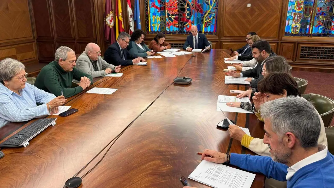 Imagen de la Junta de Gobierno Local del Ayuntamiento de Le&oacute;n.