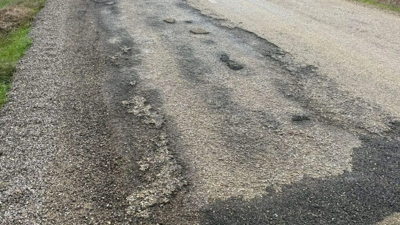 Carretera de SAhag&uacute;n a Renedo de Valderaduey