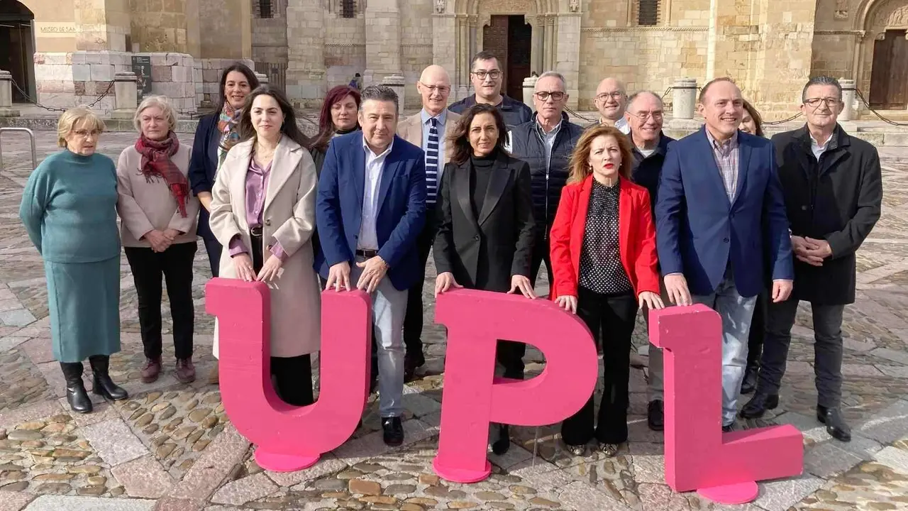 Acto de presentaci&oacute;n de la candidatura de la Uni&oacute;n del Pueblo Leon&eacute;s a las Cortes de Castilla y Le&oacute;n