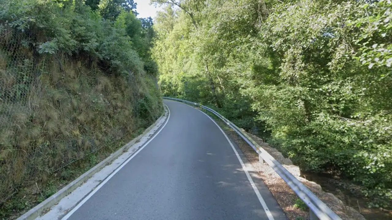 La Diputaci&oacute;n ha compartido esta imagen del estado de la carretera LE-5329 de su titularidad.