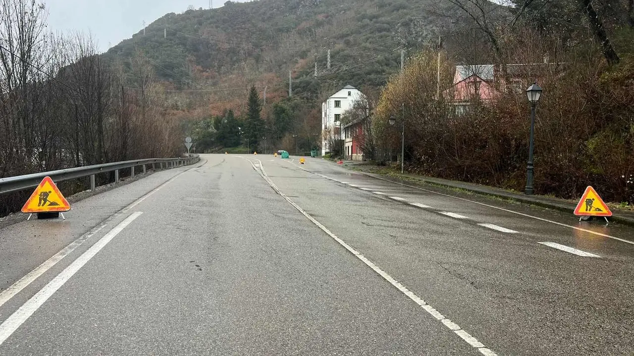 Imagen del vial una vez reabierto al tr&aacute;fico.