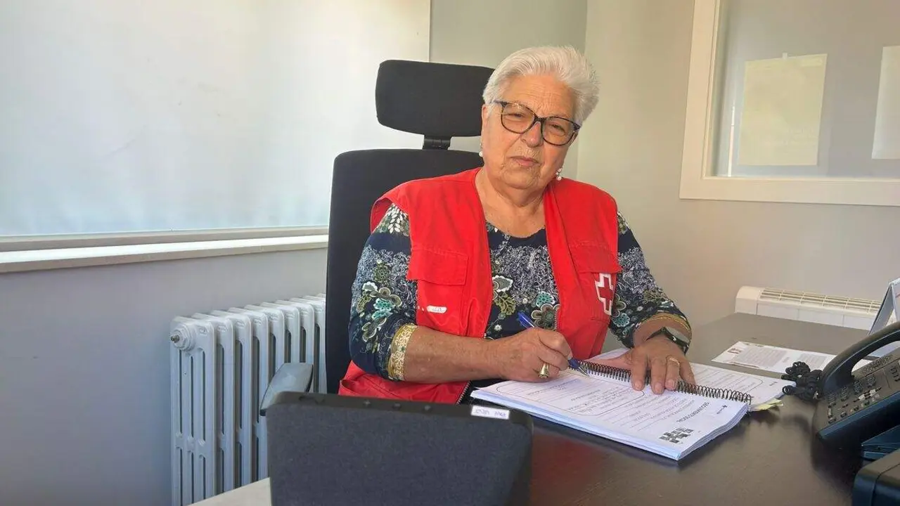 Belarmina, presidenta de la AC de Valencia de Don Juan