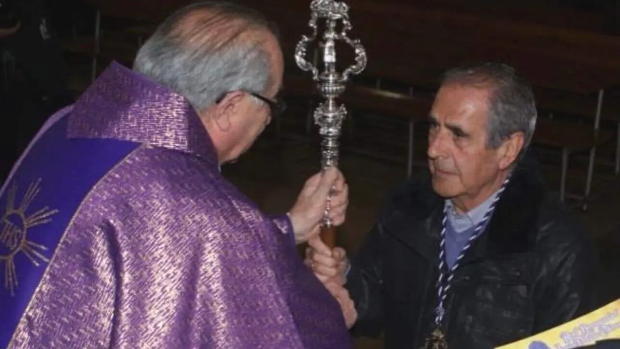 Jose Luis Tascon, Abad Honorario de la Real Hermandad de Jesus Divino Obrero