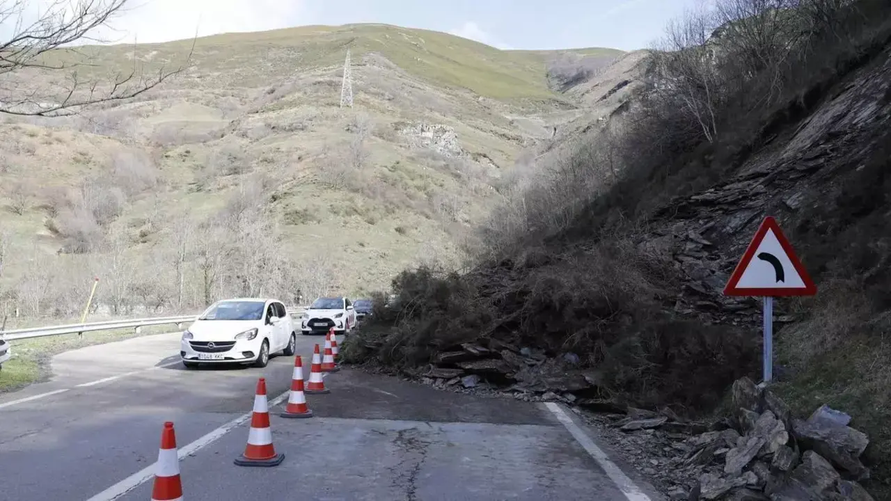 Imagen del argayo en una fotograf&iacute;a de La Nueva Espa&ntilde;a.